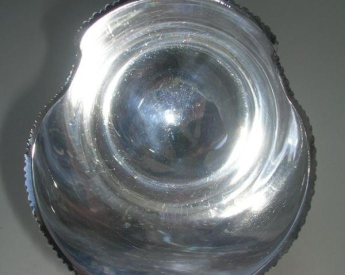 Сахарница-ковшик с лопаткой. Посеребрение. Англия