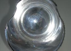 Сахарница-ковшик с лопаткой. Посеребрение. Англия