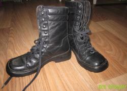 Ботинки женские демисезонные кожаные