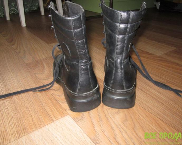 Ботинки женские демисезонные кожаные