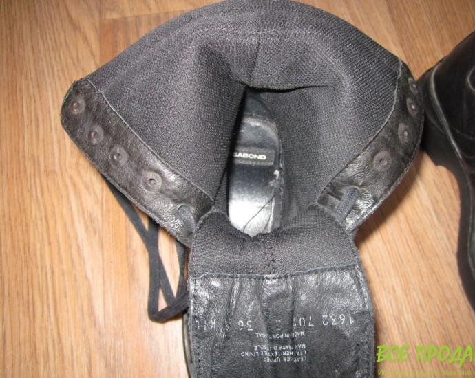 Ботинки женские демисезонные кожаные