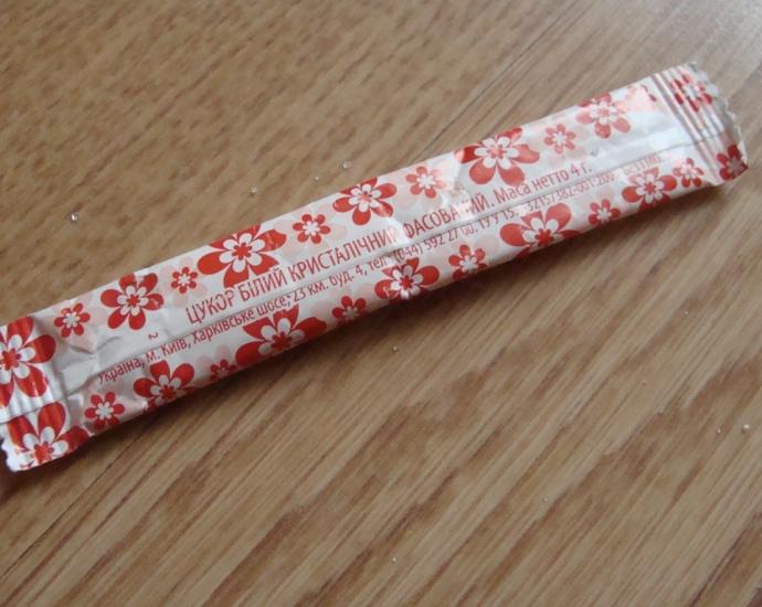 Пакетики с сахаром № 112-123