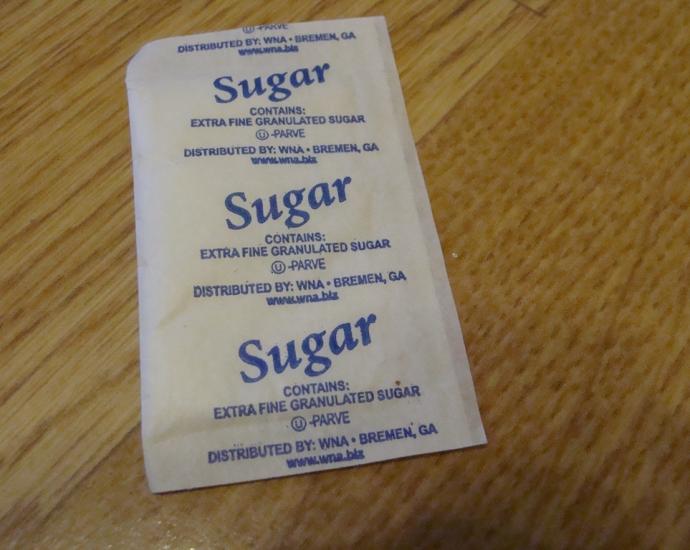 Пакетики с сахаром № 830 -840