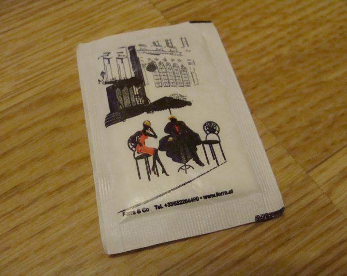 Пакетики с сахаром № 932-935