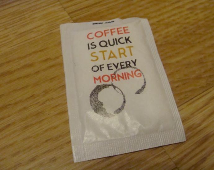 Пакетики с сахаром № 932-935