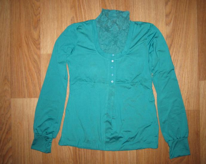 Водолазка - гольф - кофта - блуза женская бирюза