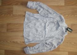 Блуза - рубашка женская серая