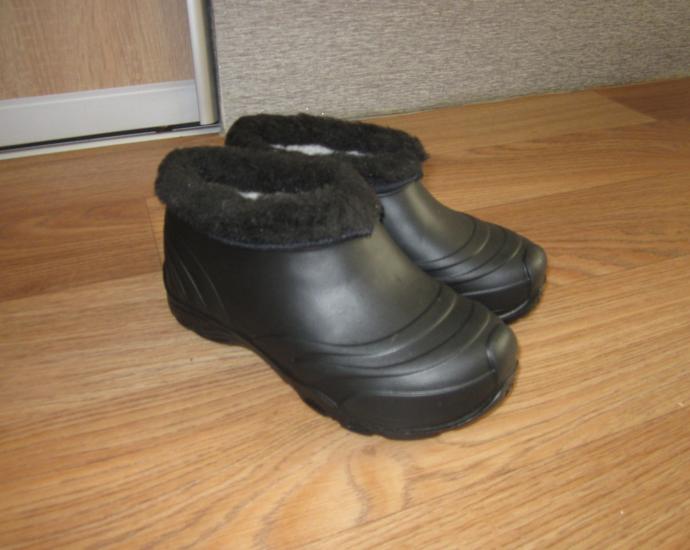 Сапоги - галоши утепленные женские