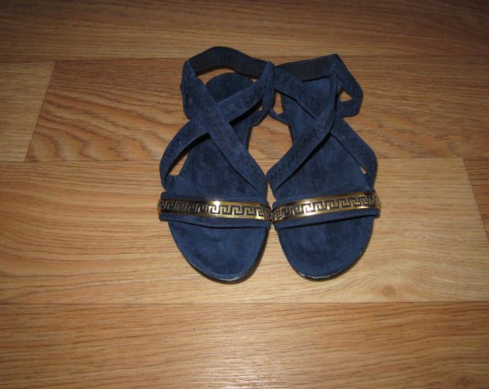 Босоножки - сандали летние синие