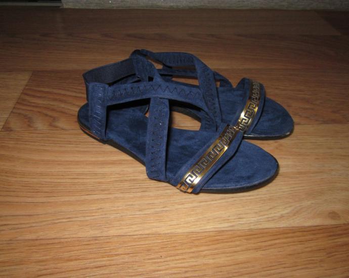 Босоножки - сандали летние синие