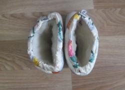 Сапоги - дудики женские Цветы