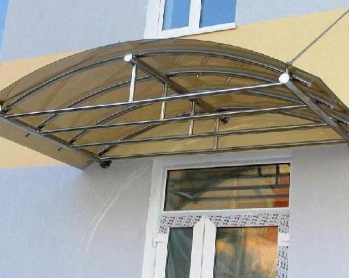 Козырьки из нержавеющей стали