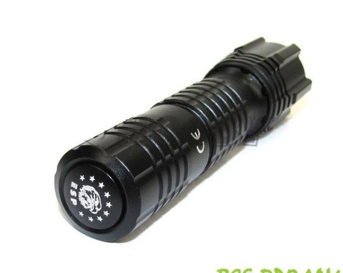 Тактический полицейский фонарь 3W FLT-2CR123 Barracuda с микросхемой C