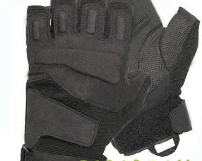 Тактические перчатки BlackHawk (Беспалый). - Black M
