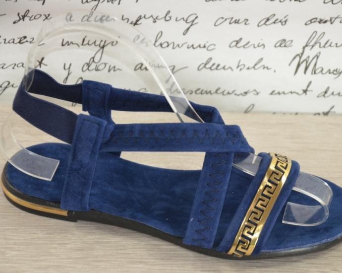 Босоножки - сандали летние синие