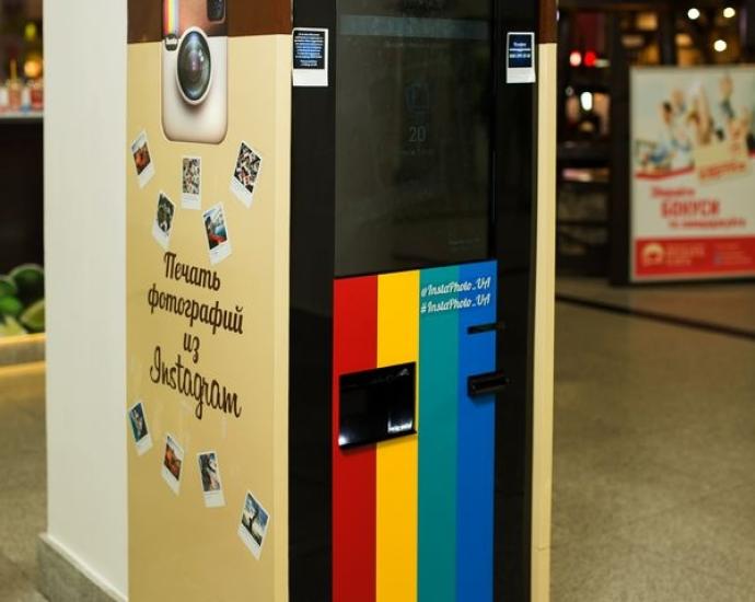 Автоматы мгновенной печати фото из Инстаграм