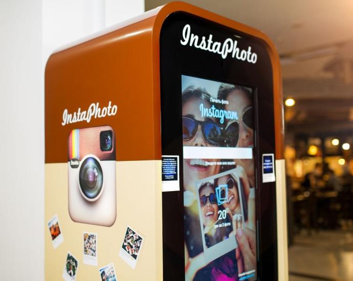 Автоматы мгновенной печати фото из Инстаграм
