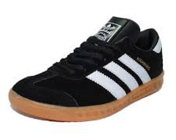 Кроссовки Adidas Hamburg Black/White/Gum