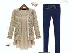 Туника шифоновая - новая