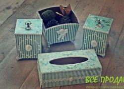 Продажа товаров ручной работы для дома и интерьера