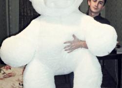 Продам большого плюшевого медведя