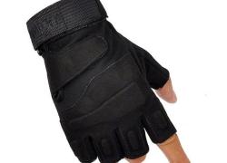 Тактические перчатки BlackHawk (Беспалый). - Black M