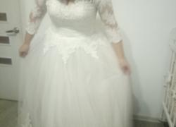 Нежное свадебное（кружевное）платье из салона Laura style